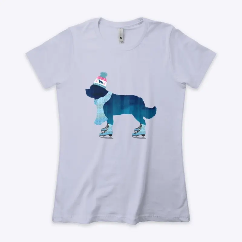 Blue Dog Skater