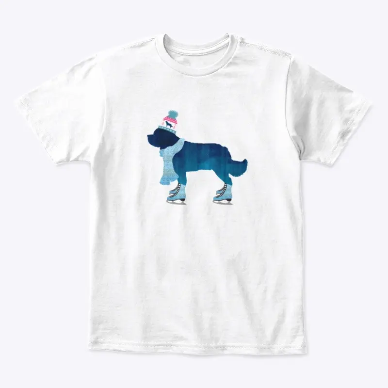 Blue Dog Skater