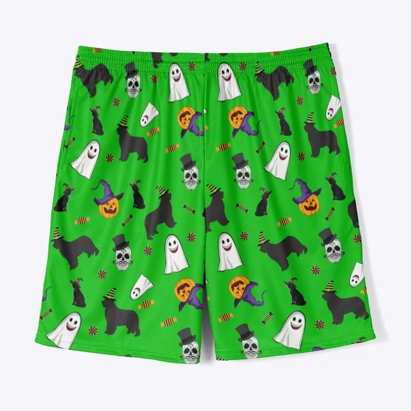 Mens Halloween Jersey Shorts