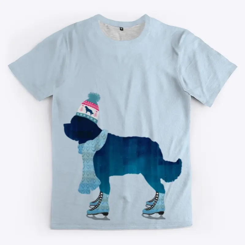 Blue Dog Skater